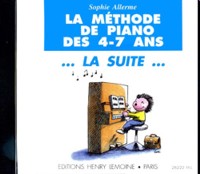 Méthode de piano des 4-7 ans, La Suite (CD). 9790231701487