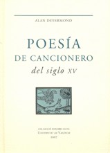 Poesía de cancionero del siglo XV. Estudios seleccionados