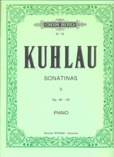 Sonatinas para piano II Op. 88-60. 9788480203210