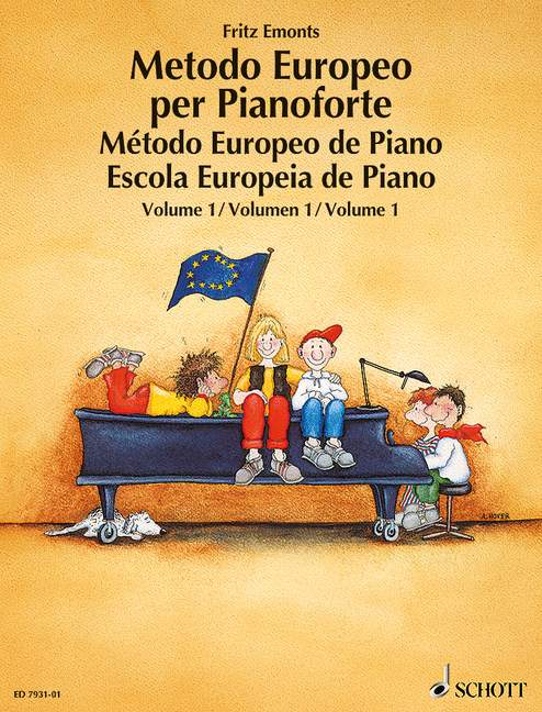 Vol 1. Método europeo de Piano