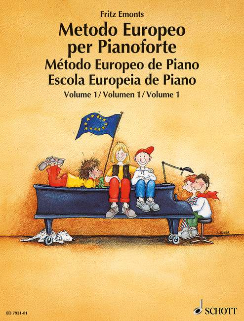 Vol 1. Método europeo de Piano. 9783795753245