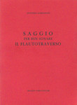 Saggio per ben suonare il flautotraverso