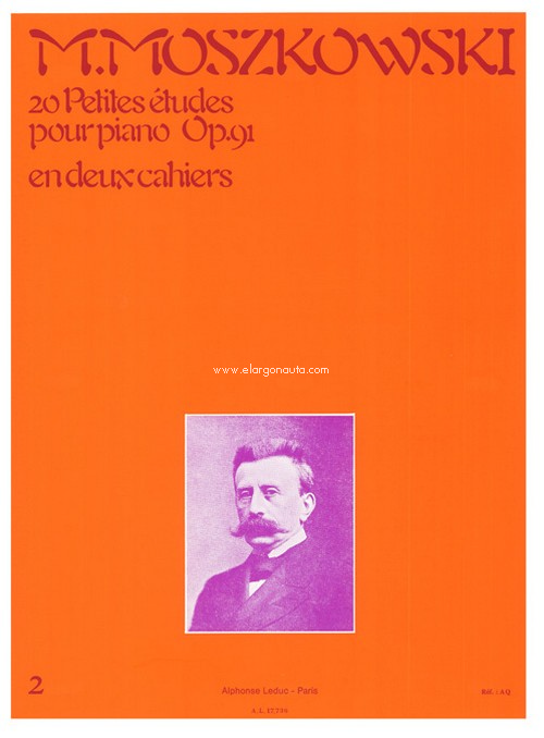 20 petites études pour piano, op. 91, cahier 2. 9790046177361