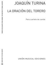 La Oración del Torero, para cuarteto de cuerda. Partitura general