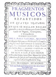 Fragmentos músicos. Volumen II. Anexo. Estudio general introductorio de la vida y obra de Nassarre. 9788478208678