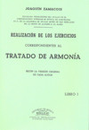 Realización de los ejercicios de armonía. Libro I