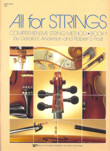 All for Strings: String Bass. Comprehensive String Method. Book 1