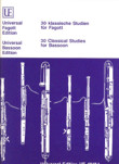 30 Classical Studies for Bassoon