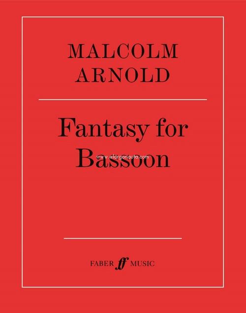 Fantasy, for Bassoon, Op. 86