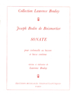 Sonate pour violoncelle ou basson et basse continue. 21082 Sonate pour violoncelle ou basson et basse continue. 21082