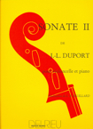 Sonate II, violoncelle et piano