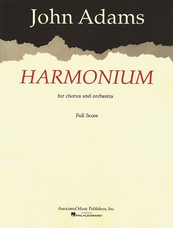 Harmonium. 9780793541126