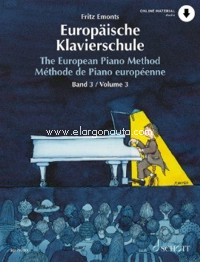 Vol 3. Europäische Klavierschule (+audio download)