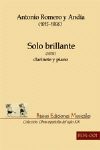 Solo brillante (1878) Clarinete y piano. 9790901314511