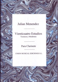 24 estudios técnicos y modernos para clarinete. 21838