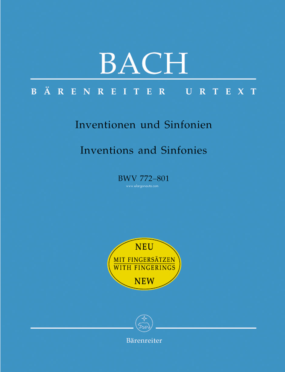 Inventionen und Sinfonien, BWV 772-801