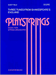 Playstrings Easy No. 2 Three Tunes From Shakespeare's England - Score