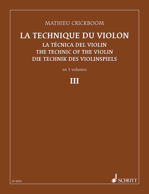 La técnica del violín, III. 9790543500532