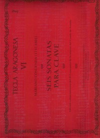 Mariano Cosuenda (1737-1801): Seis sonatas para clave. 9788478204700