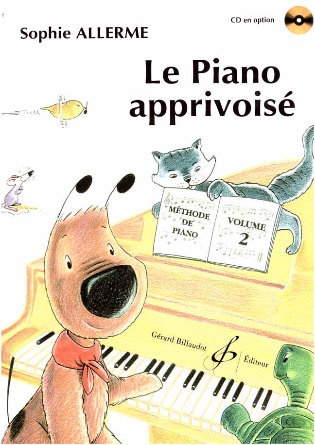 Le Piano apprivoisé, méthode de piano, vol. 2