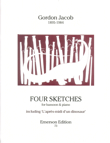 Four Sketches. 9790570400829