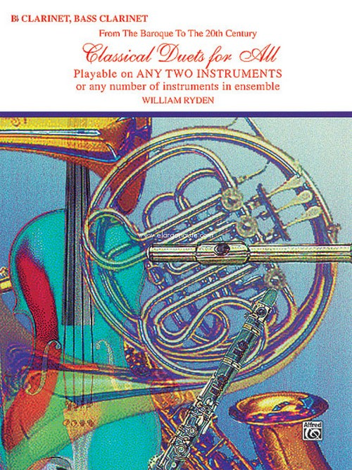 Classical Duets For All (Clarinet Bb, Bass Clarinet)