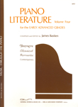 Piano Literature, vol. 4, for the Early Advanced Grades