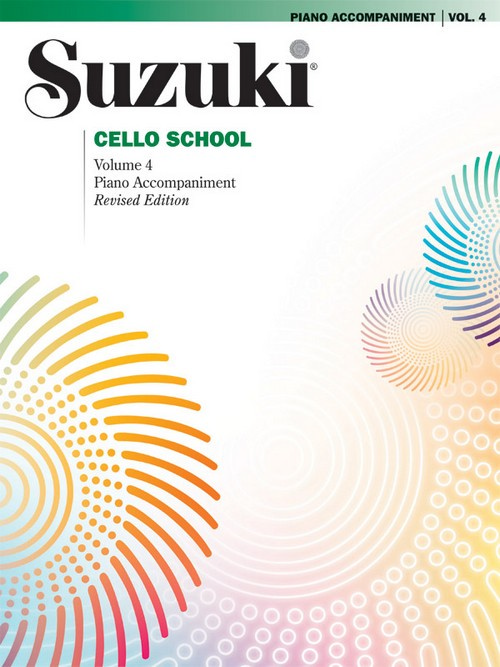 Suzuki Cello School. Piano Accompaniment, Vol. 4. 9780739053669