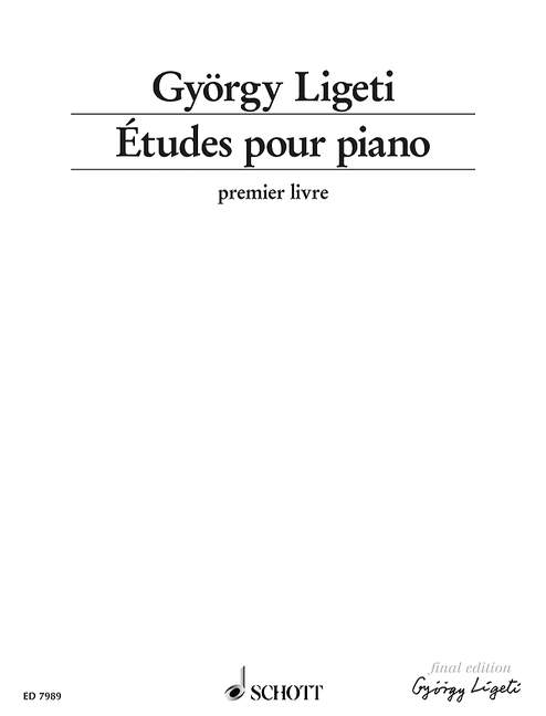 Études pour piano, vol. 1. 9783795795177