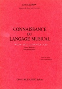 Connaissance du Langage Musical. Volume 1: débutant. Livre du professeur