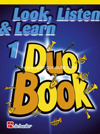 Look, Listen & Learn - Duo Book 1 - Alto/Baritone Saxophone. 9789043116725