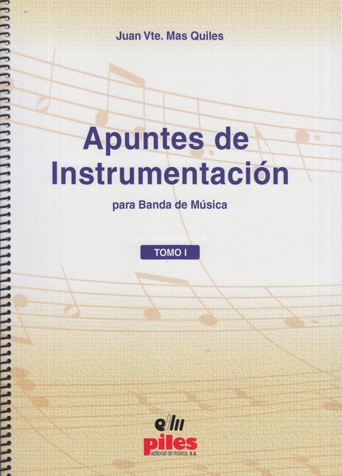 Apuntes de instrumentación para bandas. 9788496814202 Apuntes de instrumentación para bandas. 9788496814202