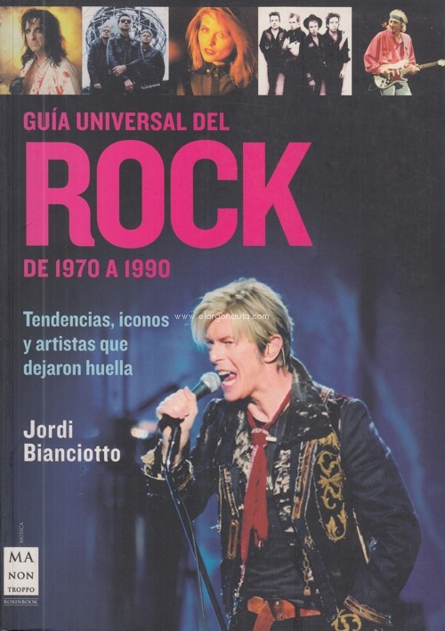 Guía universal del rock de 1970 a 1990