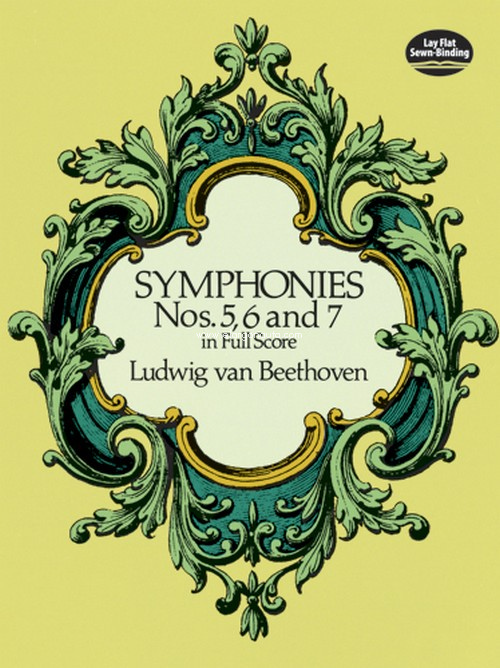 Symphonies Nos. 5, 6 and 7, in Full Score. 9780486260341