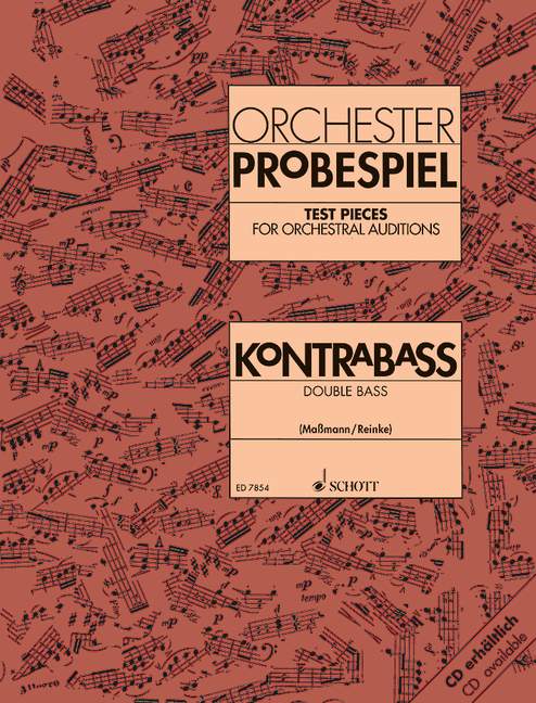 Orchester-Probespiel: Kontrabass. 9790001081429