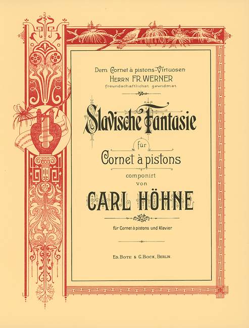 Slavische Fantasie, für Cornet à pistons und Klavier. 9790202516430