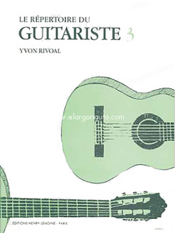 Répertoire du Guitariste Vol. 3