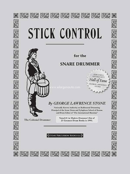 Stick Control for the Snare Drummer. 9781892764041 Stick Control for the Snare Drummer. 9781892764041