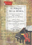 El por qué de la música, primeros elementos del noble arte de la música. 9788498623871