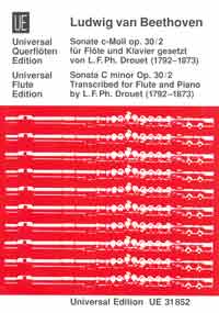 Sonate C-moll op. 30/2 für Flöte und Klavier = Sonata C minor Op. 30/2, for Flute and Piano