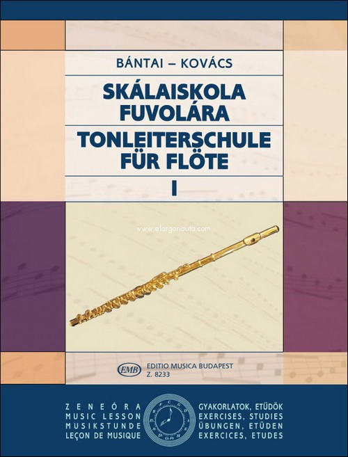 Tonleiterschule für Flöte, vol. 1 = Skalaiskola Fuvolára, vol. 1. 9790080082331