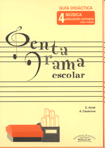 Pentagrama escolar, 4. Guía Didáctica. Educación primaria. Ciclo Medio