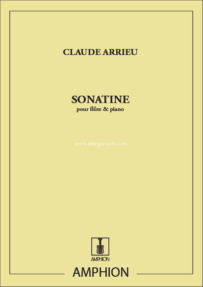 Sonatine, pour flûte et piano