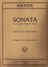 Sonata In C major, Hob. VI, No. 6, for Cello and Piano