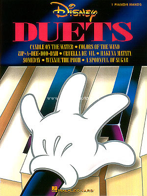 Disney Duets, Piano Four Hands. 9780793569502