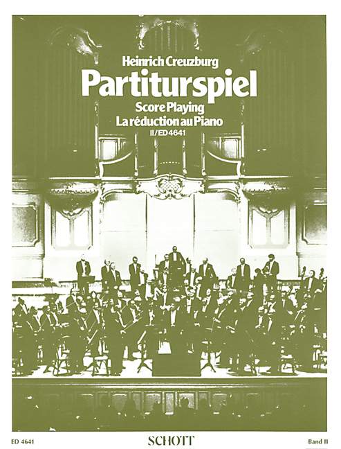 Score Playing. A book of exercices in four volumes, Vol. 2: Crossing of Parts. Transposing Instruments. Score-Reading at the Piano. 9790001054188