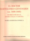 El doctor Bartolomeo Giovenardi (ca. 1600-1688). Teórico musical entre Italia y España