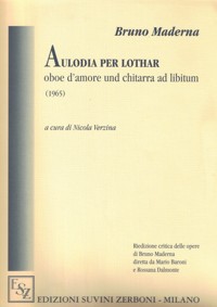 Aulodia per Lothar, per oboe d'amore e chitarra ad libitum