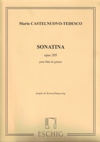 Sonatina Op. 205, pour flûte et guitare