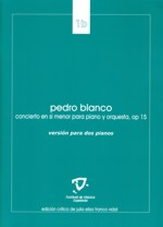 Concierto en si menor para piano y orquesta, op. 15 (versión para dos pianos)